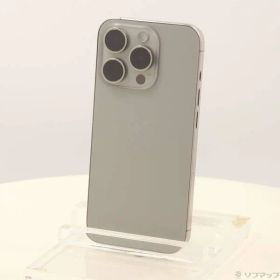 ソフマップ 〔中古品〕 iPhone15 Pro 256GB ナチュラルチタニウム MTUF3J／A SIMフリー【258】