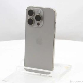 ソフマップ 〔中古品〕 iPhone15 Pro 256GB ナチュラルチタニウム MTUF3J／A SIMフリー【371】