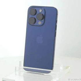 ソフマップ 〔中古品〕 iPhone15 Pro 256GB ブルーチタニウム MTUG3J／A SIMフリー【344】