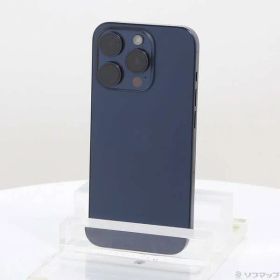 ソフマップ 〔中古品〕 iPhone15 Pro 256GB ブルーチタニウム MTUG3J／A SIMフリー【368】