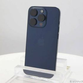 ソフマップ 〔中古品〕 iPhone15 Pro 256GB ブルーチタニウム MTUG3J／A SIMフリー【348】