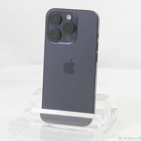 ソフマップ 〔中古品〕 iPhone15 Pro 256GB ブルーチタニウム MTUG3J／A SIMフリー【371】