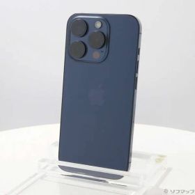 ソフマップ 〔中古品〕 iPhone15 Pro 256GB ブルーチタニウム MTUG3J／A SIMフリー【198】