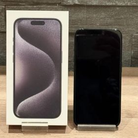 iphone 15 pro ブラックチタニウム 128GB SIMフリー