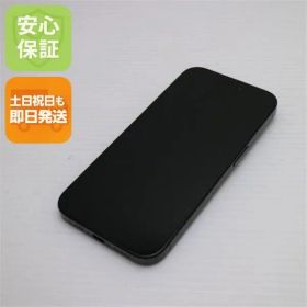 新品同様 SIMフリー iPhone15 Pro 128GB ブラックチタニウム スマホ Apple 即日発送 土日祝発送OK 07000