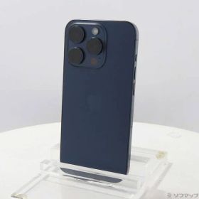 ソフマップ 〔中古品〕 iPhone15 Pro 128GB ブルーチタニウム MTUA3J／A SIMフリー【344】