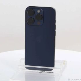 ソフマップ 〔中古品〕 iPhone15 Pro 128GB ブルーチタニウム MTUA3J／A SIMフリー【258】