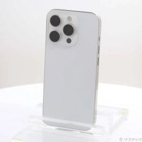 ソフマップ 〔中古品〕 iPhone15 Pro 128GB ホワイトチタニウム MTU83J／A SIMフリー【198】