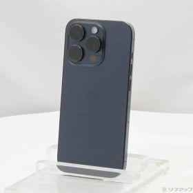 ソフマップ 〔中古品〕 iPhone15 Pro 128GB ブルーチタニウム MTUA3J／A SIMフリー【371】