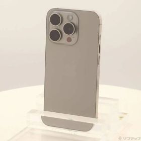 ソフマップ 〔中古品〕 iPhone15 Pro 128GB ナチュラルチタニウム MTU93J／A SIMフリー【344】