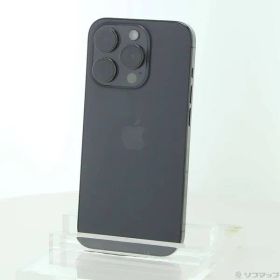 ソフマップ 〔中古品〕 iPhone15 Pro 256GB ブラックチタニウム MTUC3J／A SIMフリー【269】