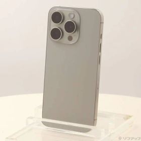 ソフマップ 〔中古品〕 iPhone15 Pro 256GB ナチュラルチタニウム MTUF3J／A SIMフリー【371】