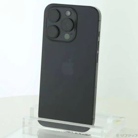 ソフマップ 〔中古品〕 iPhone15 Pro 256GB ブラックチタニウム MTUC3J／A SIMフリー【305】