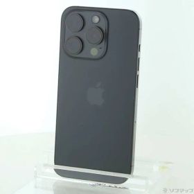 ソフマップ 〔中古品〕 iPhone15 Pro 256GB ブラックチタニウム MTUC3J／A SIMフリー【198】