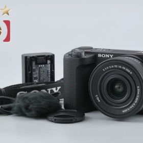 【中古】SONY ソニー α VLOGCAM ZV-E10 II パワーズームレンズキット ブラック