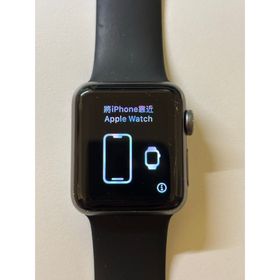 アップルウォッチ(Apple Watch)のApple Watch Series3 （38mm）アルミニウム 付属品全てあり(腕時計(デジタル))
