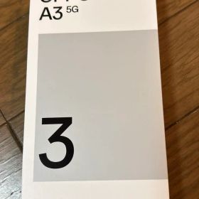 【新品】SIMフリー OPPO A3 5G ブラック｜傷なし｜動作確認のみ