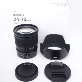 【美品】ニコン Nikon 標準ズームレンズ NIKKOR Z 24-70mm f/4S Zマウント フルサイズ対応 [6N0102]