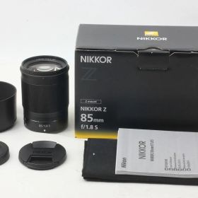 ニコン Nikon NIKKOR Z 85mm f/1.8 S 付属品完備 元箱 大口径中望遠単焦点レンズ◇48575