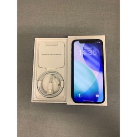 美品 国内版 SIMフリー iPhone12 mini 128GB ブルー色(スマートフォン本体)