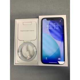美品 国内版 SIMフリー iPhone12 mini 128GB ブルー色(スマートフォン本体)