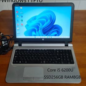 Win11 HPProBook450G3 i5-6200U SSD256G 8G