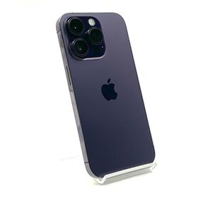 アップル(Apple)の【全額返金保証】【最速発送】Apple iPhone iPhone 14 Pro 128GB ディープパープル SIMフリー 動作確認済(スマートフォン本体)
