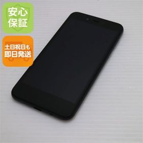 安心保証 美品 702SH AQUOS sense basic ブラック 本体 白ロム