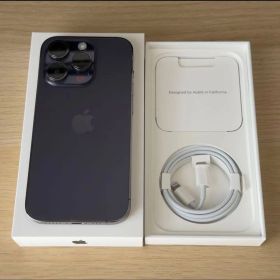 iPhone14pro 128GB ディープパープル simフリー