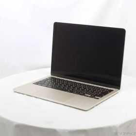 ソフマップ 〔中古品〕 MacBook Air 13.6-inch Late-2024 MC8P4J／A Apple M3 8コアCPU_10コアGPU 24GB SSD1TB スターライト 〔15.3 Sequoia〕【258】