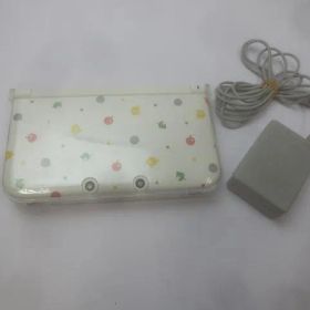 ゲーム ニンテンドー3DS LL 本体 SPR-001 どうぶつの森パック 動作品 周辺機器付き 中古品