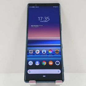 Xperia 5 901SO SoftBank ブルー 送料無料 本体 c16858