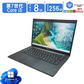 中古ノートパソコン Windows 11 office搭載 13型 モバイル DELL Latitude 7390 第8世代 Core i5 7300U メモリ8GB SSD256GB Bluetooth 無線 HDMI カメラ 送料無料