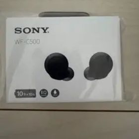 SONY WF-C500 ブラック ワイヤレスイヤホン