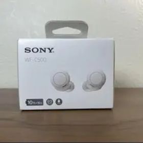 SONY ワイヤレスイヤホン WF-C500 ホワイト 保証期間内