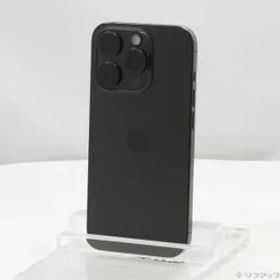 ソフマップ 〔中古品〕 iPhone15 Pro 128GB ブラックチタニウム MTU73J／A SIMフリー【276】