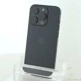ソフマップ 〔中古品〕 iPhone15 Pro 128GB ブラックチタニウム MTU73J／A SIMフリー【198】
