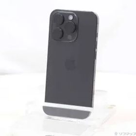 ソフマップ 〔中古品〕 iPhone15 Pro 128GB ブラックチタニウム MTU73J／A SIMフリー【371】