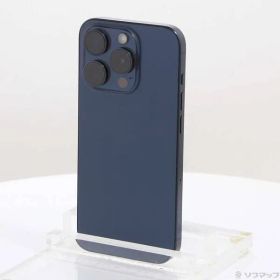 ソフマップ 〔中古品〕 iPhone15 Pro 128GB ブルーチタニウム MTUA3J／A SIMフリー【377】