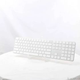 ソフマップ 〔中古品〕 Appleシリコン搭載Macモデル用Touch ID搭載 Magic Keyboard テンキー付き 英語 US ホワイトキー【377】