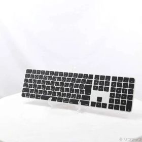 ソフマップ 〔中古品〕 Appleシリコン搭載Macモデル用Touch ID搭載 Magic Keyboard テンキー付き 日本語JIS ブラックキー MMMR3J／A【258】