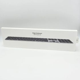 開封済み未使用 美品 Apple Magic Keyboard（テンキー付き）日本語（JIS）ブラックキー MMMR3J/A【C6168-80】