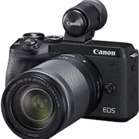 Canon ミラーレス一眼カメラ EOS M6 Mark II EF-M18-150 IS STM レンズ EVFキット ブラック EOSM6MK2BK-18150ISEVFK