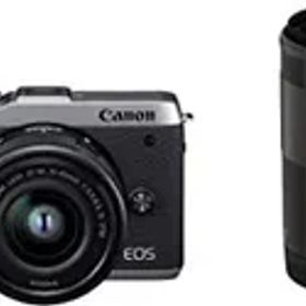 Canon ミラーレス一眼カメラ EOS M6 Mark II ダブルズームキット シルバー EOSM6MK2SL-WZK