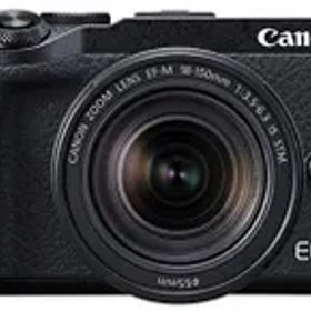 【中古】Canon ミラーレス一眼カメラ EOS M6 Mark II EF-M18-150 IS STM レンズキット ブラック EOSM6MK2BK-18150ISSTM
