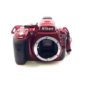 ニコン(Nikon)の【全額返金保証】【最速発送】Nikon デジタル一眼 D5300 ボディ レッド 美品 動作確認済(デジタル一眼)