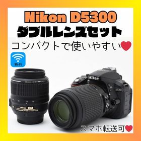 ニコン(Nikon)の❤️カンタン操作❤️Nikon D5300❤️初心者にもオススメ❤️(デジタル一眼)