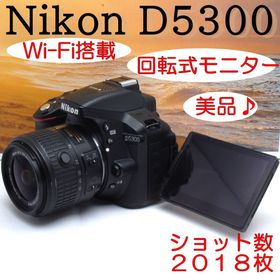 ニコン(Nikon)の★ニコン一眼レフ★美品★スマホ転送★動画も自撮りOK★Nikon D5300(デジタル一眼)