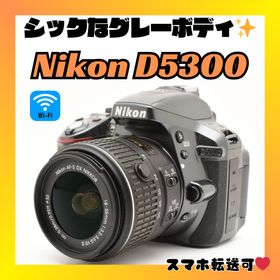 ニコン(Nikon)の❤️シックなグレーボディ❤️Nikon ニコン D5300❤️Wi-Fi機能❤️(デジタル一眼)
