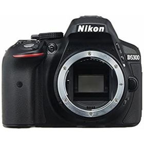 【中古】「非常に良い」Nikon デジタル一眼レフカメラ D5300 ブラック 2400万画素 3.2型液晶 D5300BK(デジタル一眼)